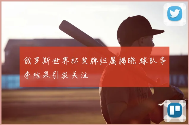 俄罗斯世界杯奖牌归属揭晓 球队争夺结果引发关注