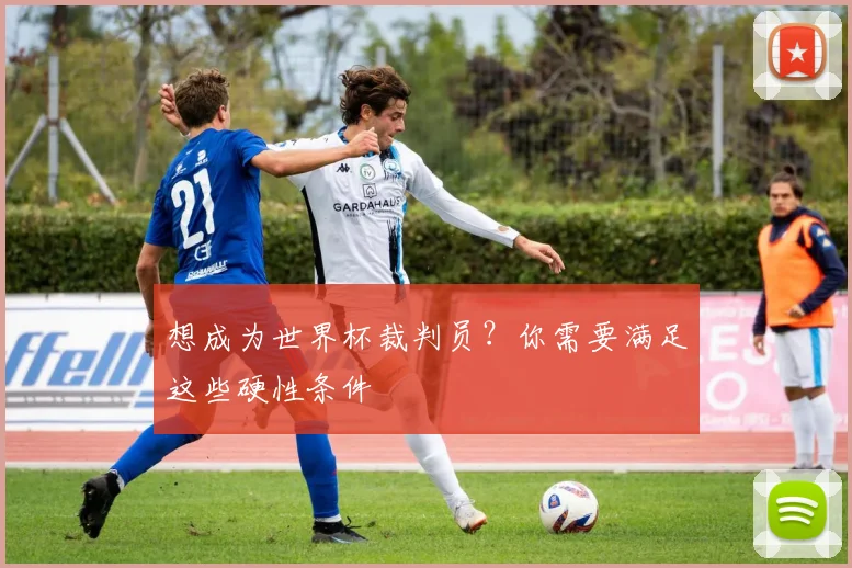 想成为世界杯裁判员？你需要满足这些硬性条件
